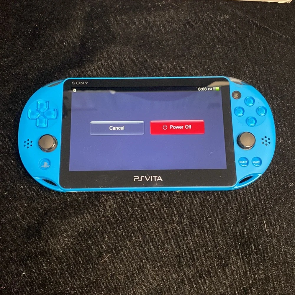 PSVITA Aqua blue bundle
